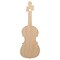 Violin Music Instrument Silhouette Unfinished Craft Wood Holiday Christmas Tree DIY Pre-Drilled Ornament